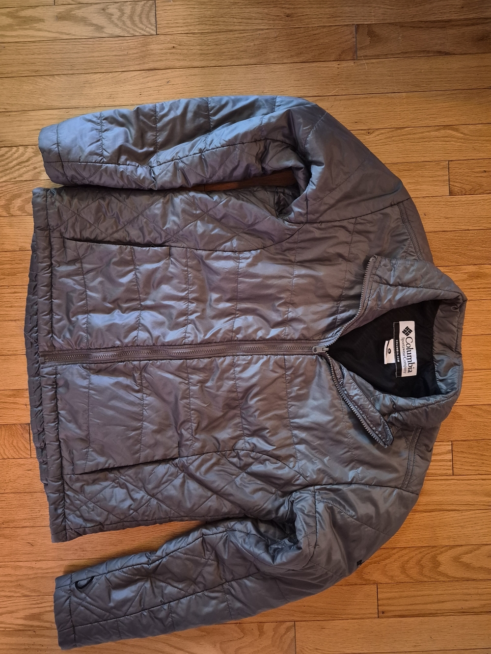 Columbia Men’s Lightweight Quilted Jacket - Gray Size XL